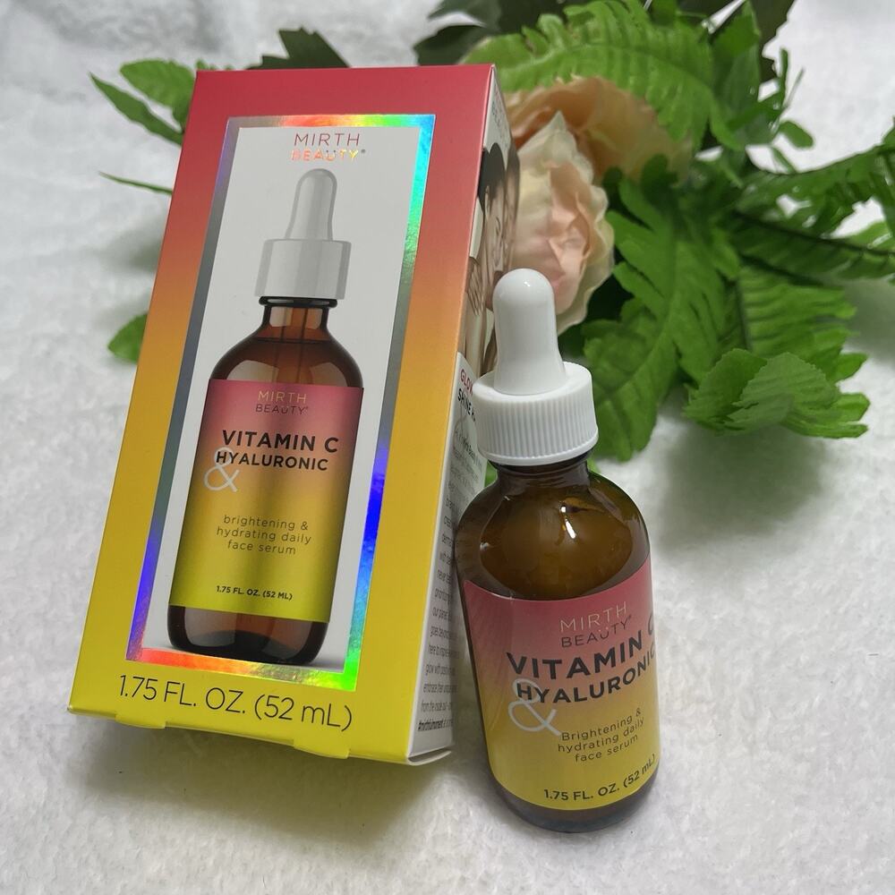 Mirth Beauty Vitamin C Hyaluronic Brightening & Hydrating Daily Face Serum